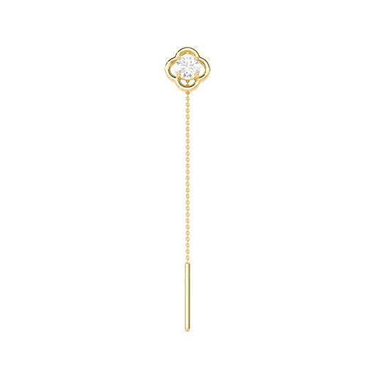 Sparkling Diamond Drop Earrings