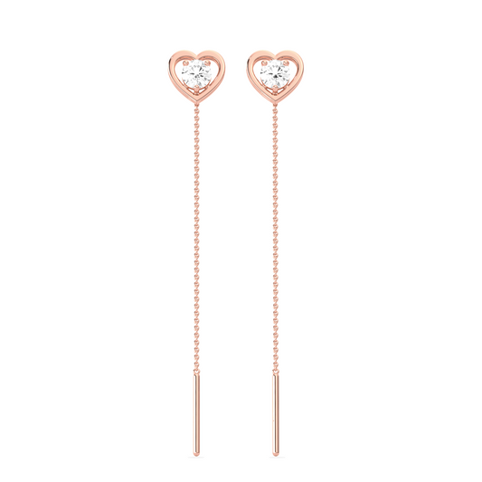 Diamond Threader Earrings