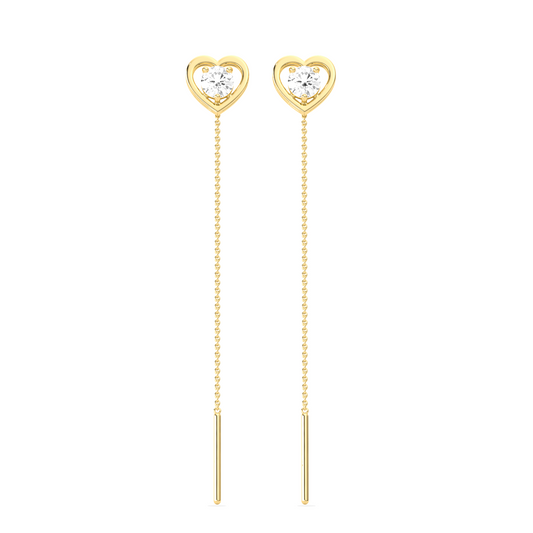 Diamond Threader Earrings