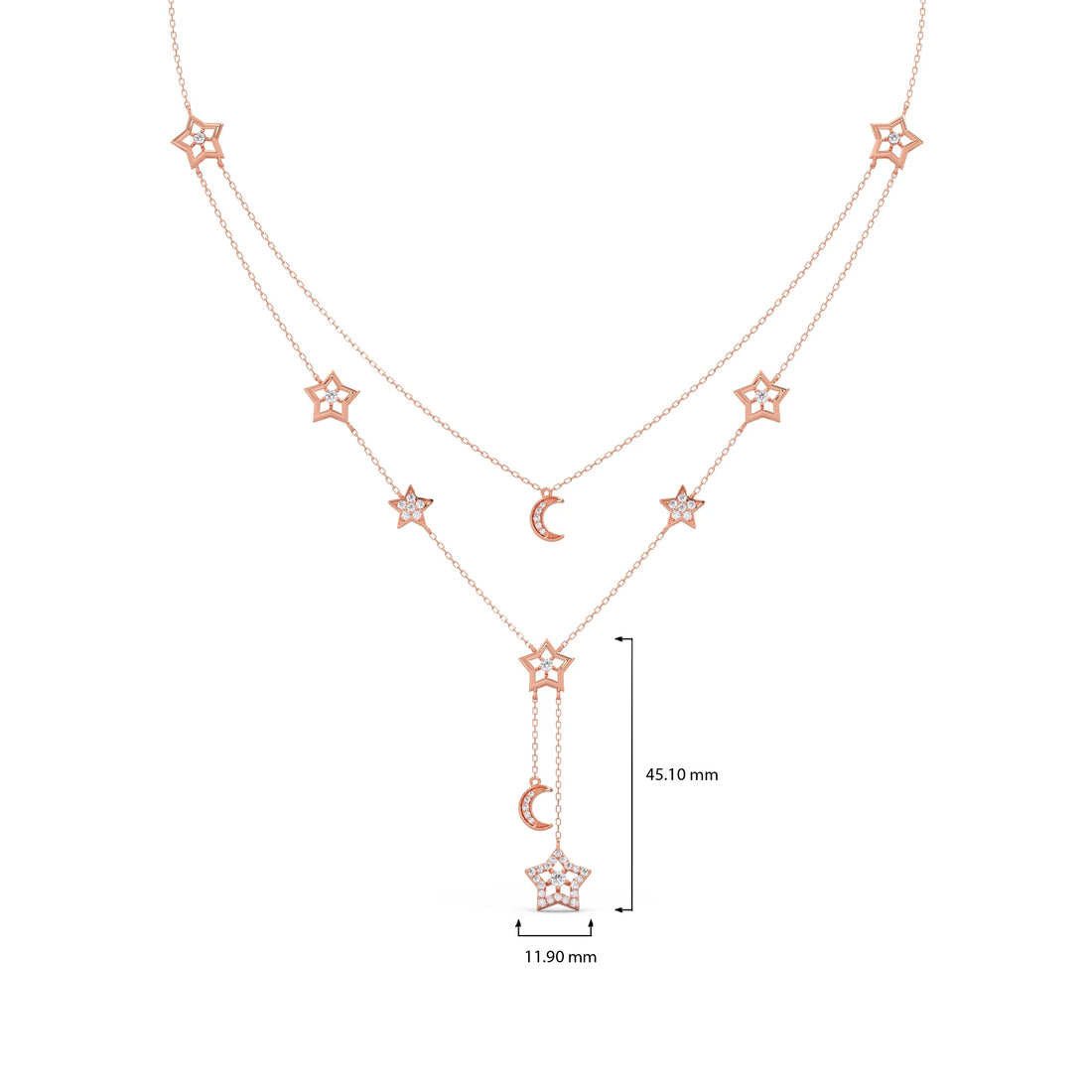 Celestial Layered Necklace