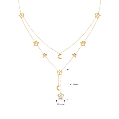 Celestial Layered Necklace