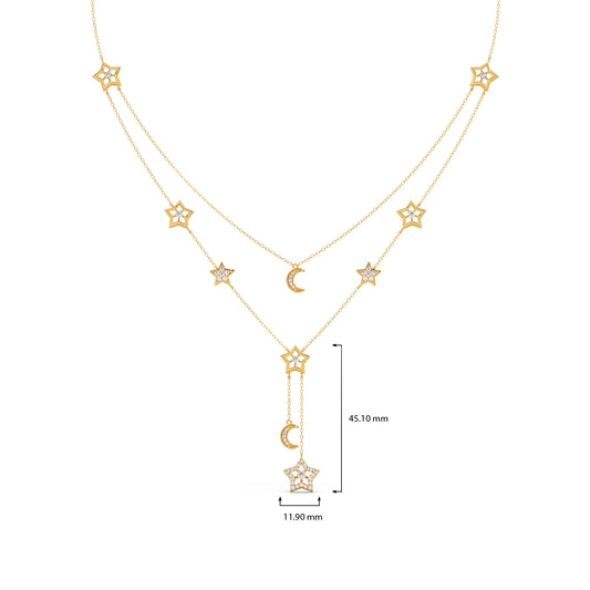 Celestial Layered Necklace