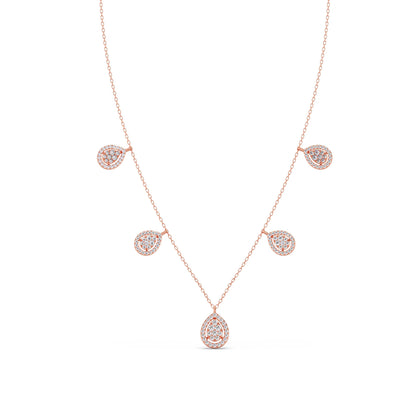 Pear Charm Necklace