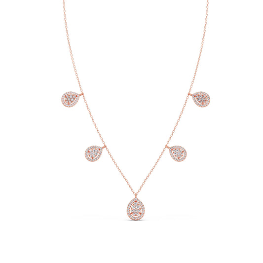 Pear Charm Necklace