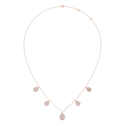 Pear Charm Necklace