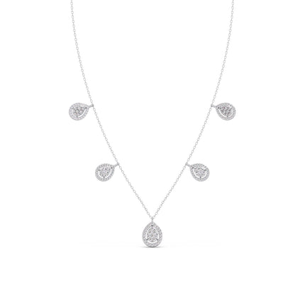 Pear Charm Necklace