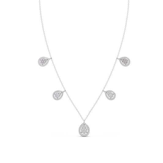 Pear Charm Necklace