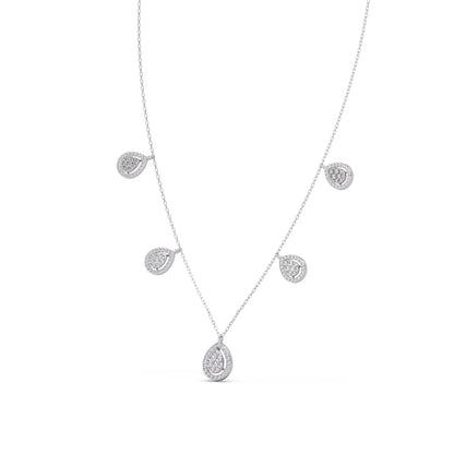 Pear Charm Necklace