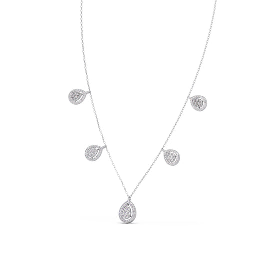 Pear Charm Necklace