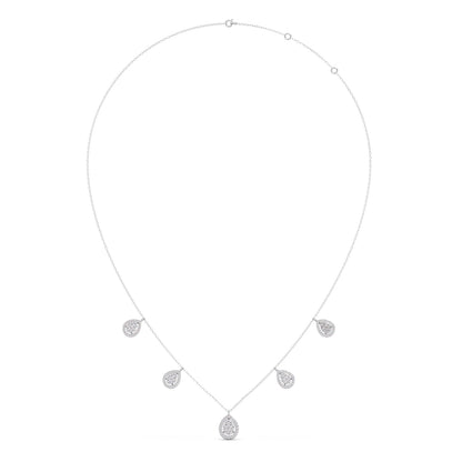 Pear Charm Necklace