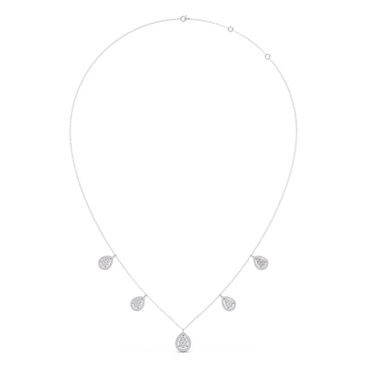 Pear Charm Necklace
