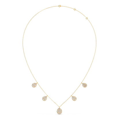 Pear Charm Necklace
