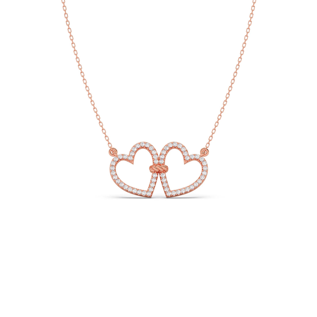 Love Entwined Diamond Necklace