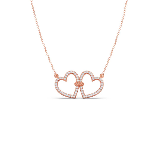 Love Entwined Diamond Necklace