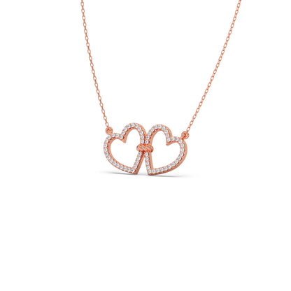 Love Entwined Diamond Necklace