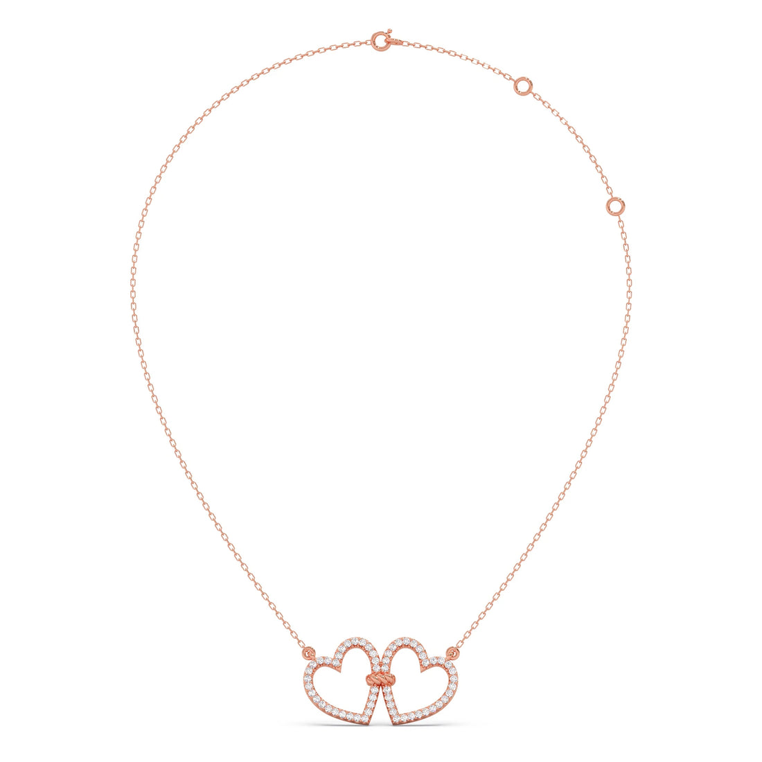 Love Entwined Diamond Necklace