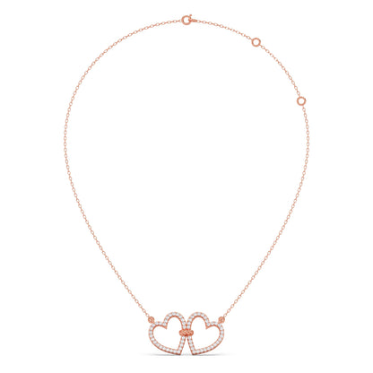 Love Entwined Diamond Necklace