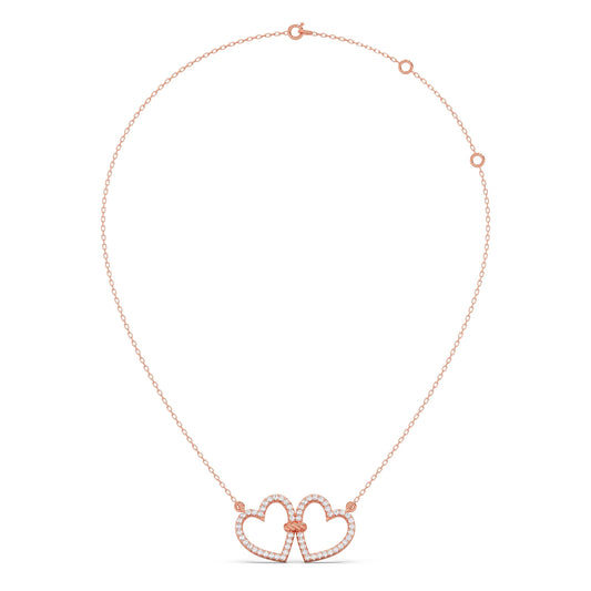 Love Entwined Diamond Necklace