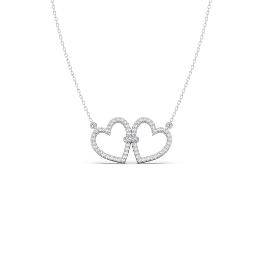 Love Entwined Diamond Necklace