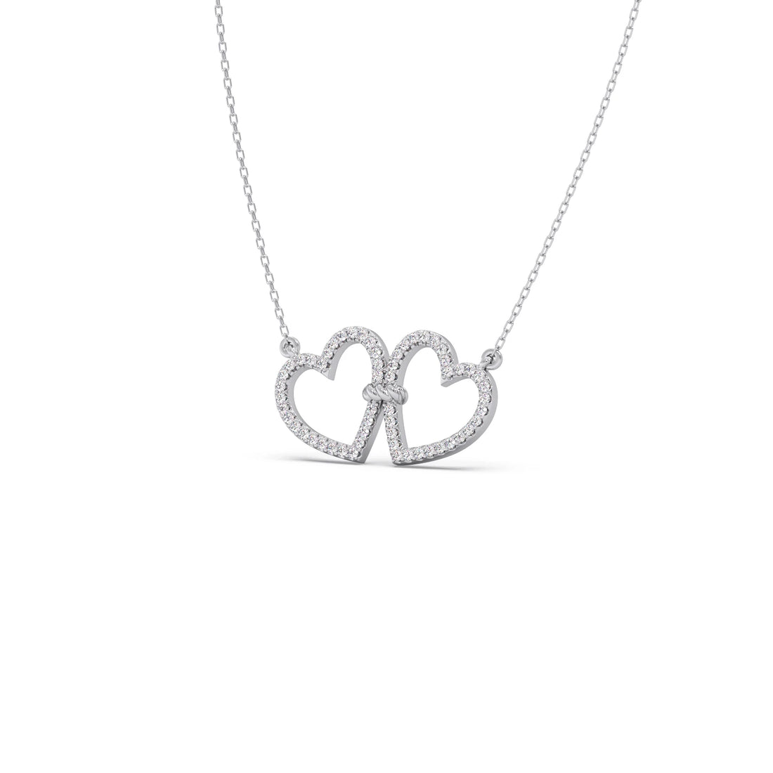Love Entwined Diamond Necklace