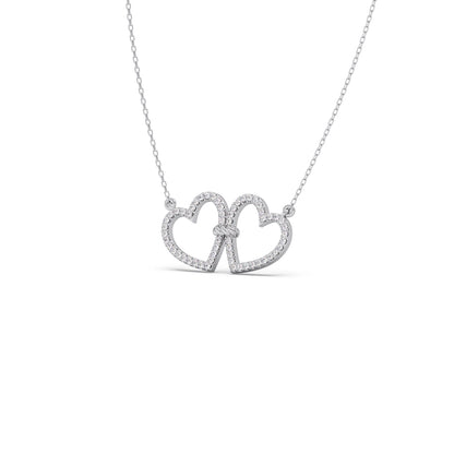 Love Entwined Diamond Necklace