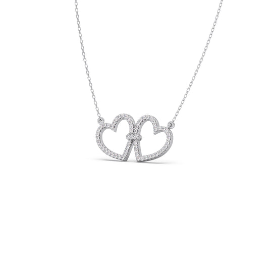 Love Entwined Diamond Necklace