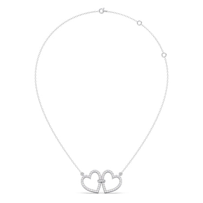 Love Entwined Diamond Necklace