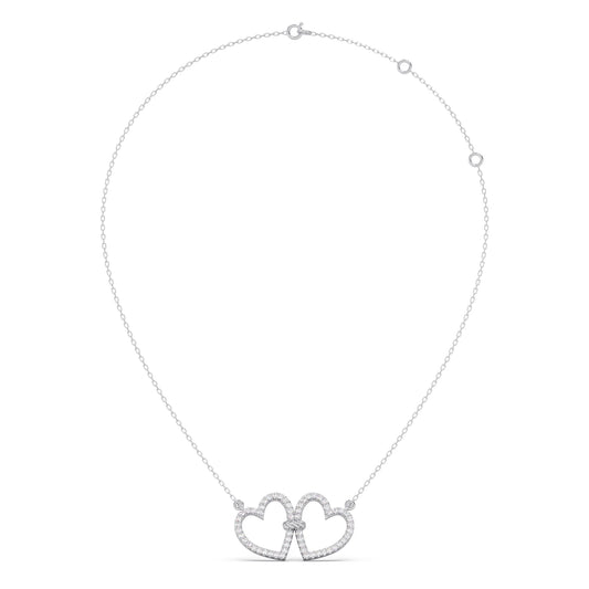 Love Entwined Diamond Necklace