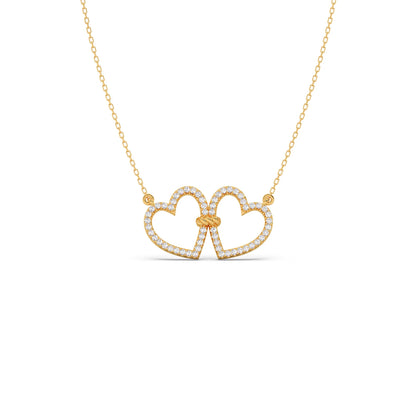 Love Entwined Diamond Necklace