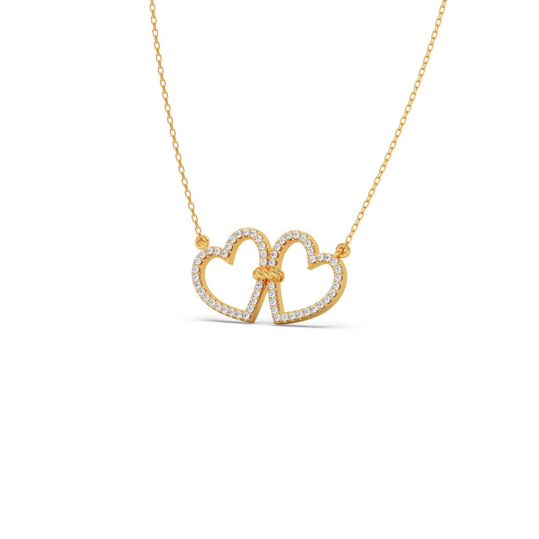 Love Entwined Diamond Necklace
