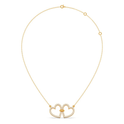 Love Entwined Diamond Necklace