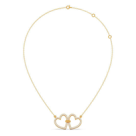Love Entwined Diamond Necklace