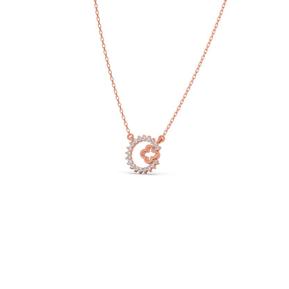Celestial Clover Diamond Necklace