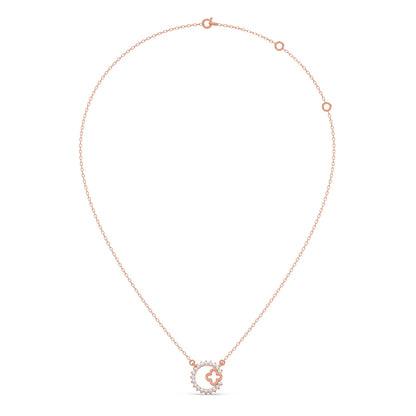 Celestial Clover Diamond Necklace
