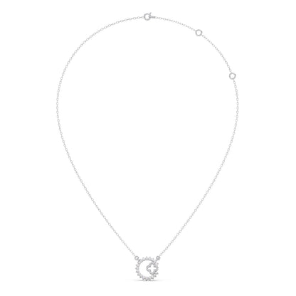 Celestial Clover Diamond Necklace