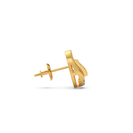 Pear-Cut Diamond Halo Stud Earrings