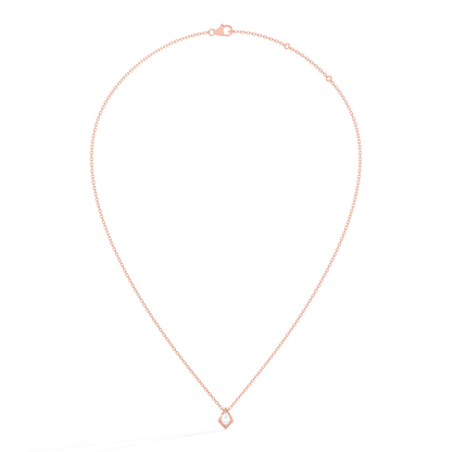 Luminous Pear Classic Solitaire Pendant