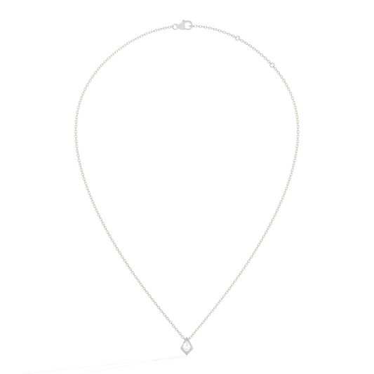 Luminous Pear Classic Solitaire Pendant