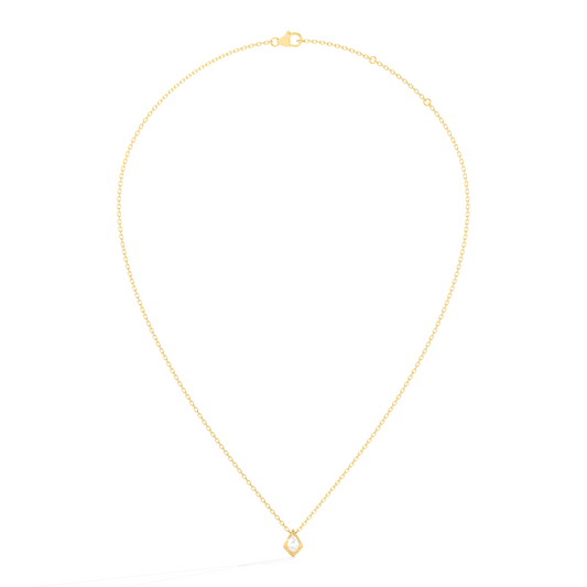 Luminous Pear Classic Solitaire Pendant