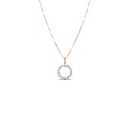 Classic Round Brilliant Diamond Pendant