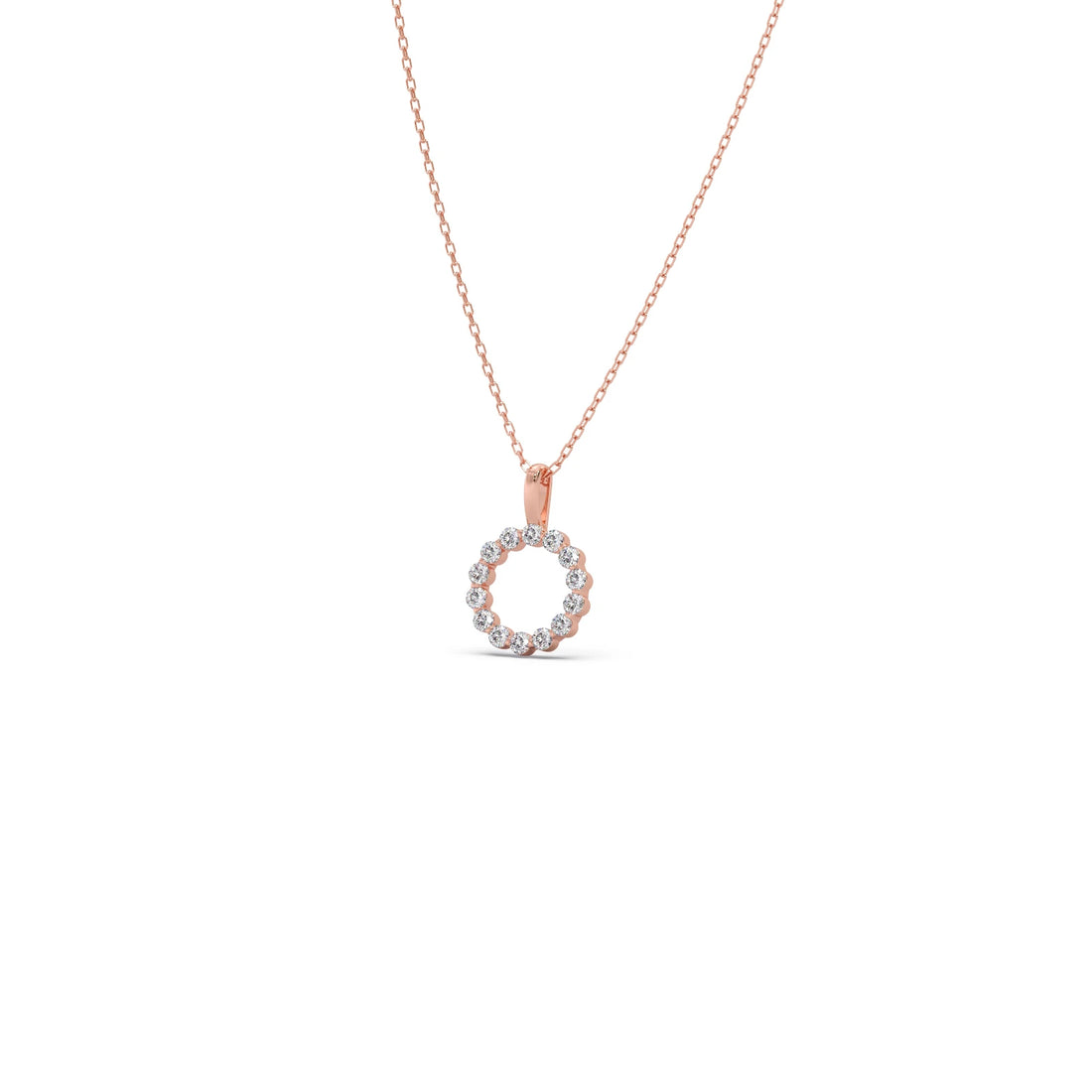 Classic Round Brilliant Diamond Pendant