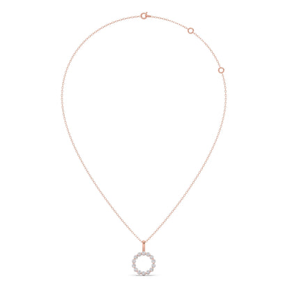 Classic Round Brilliant Diamond Pendant
