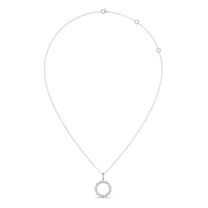 Classic Round Brilliant Diamond Pendant