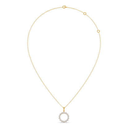 Classic Round Brilliant Diamond Pendant