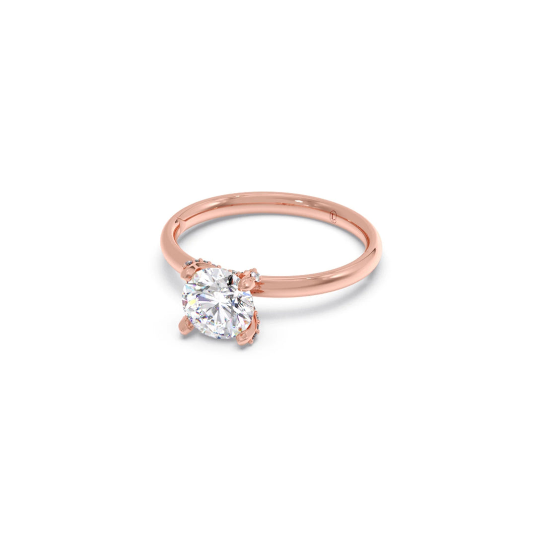 1.31 cts Round Brilliant Solitaire Ring