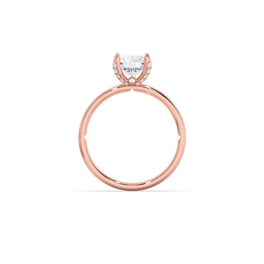 1.31 cts Round Brilliant Solitaire Ring