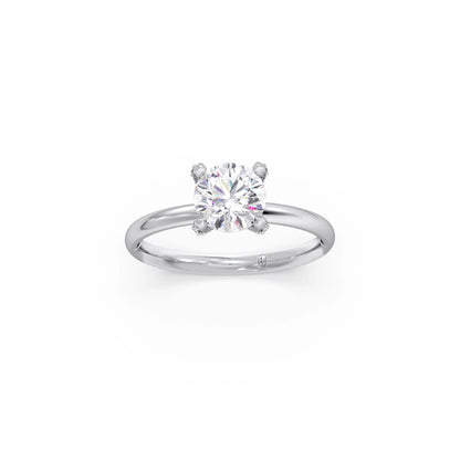 1.31 cts Round Brilliant Solitaire Ring