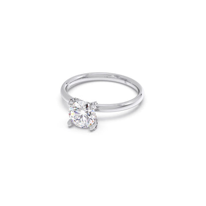 1.31 cts Round Brilliant Solitaire Ring
