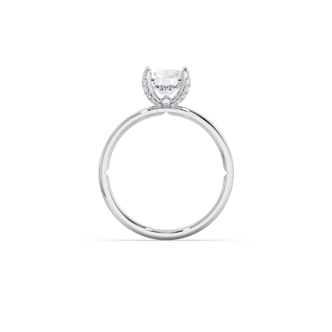 1.31 cts Round Brilliant Solitaire Ring