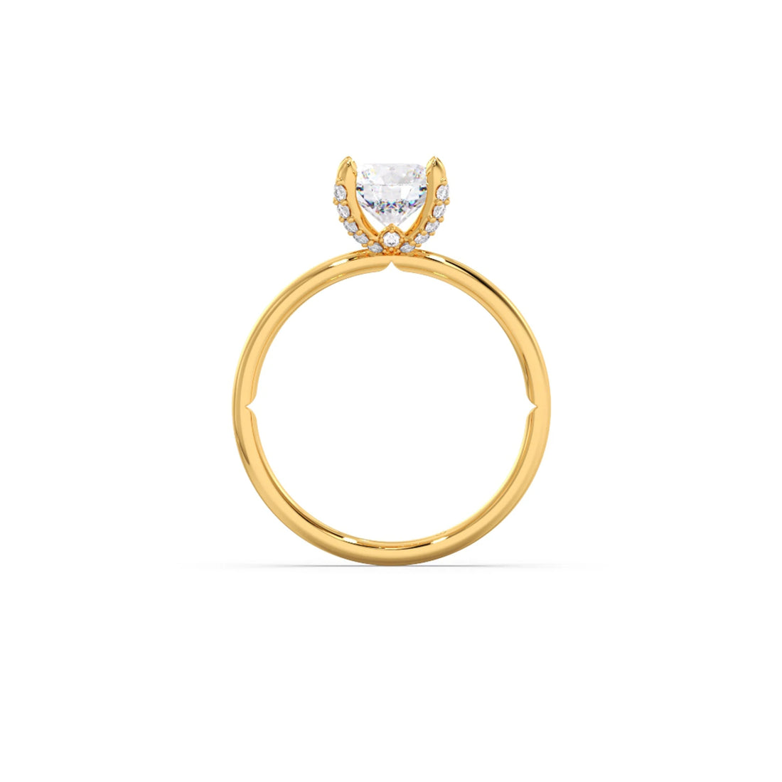 1.31 cts Round Brilliant Solitaire Ring